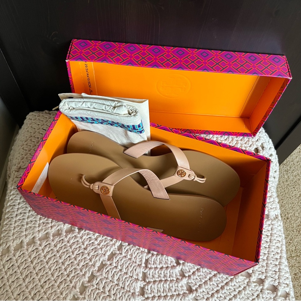 Tory Burch Tan Sandals